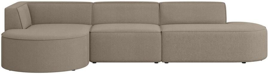 Andas Hoekbank EIVIND designerbank met ottomane rechts links B D H: 343 159 72 cm - Foto 6