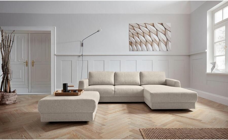 Andas Hoekbank Hobro L-vorm in 3 stofkwaliteiten in vele kleuren design by morten georgsen (2-delig) - Foto 3
