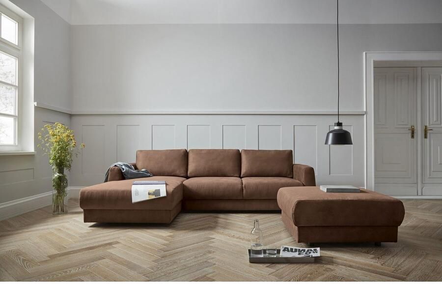 Andas Hoekbank Hobro L-vorm in 3 stofkwaliteiten in vele kleuren design by morten georgsen (2-delig) - Foto 2