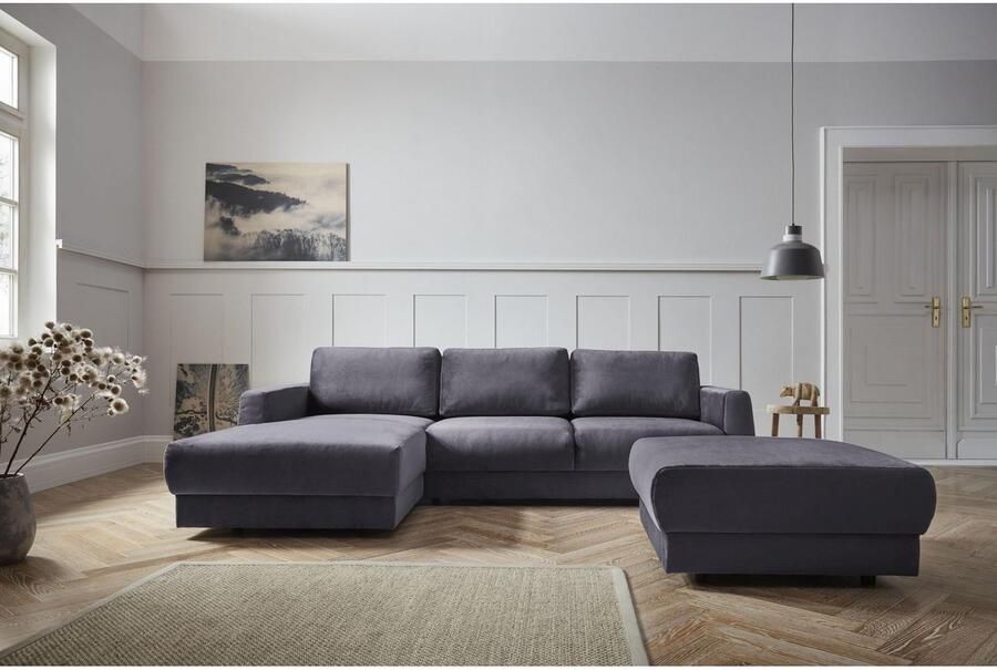 Andas Hoekbank Hobro L-vorm in 3 stofkwaliteiten in vele kleuren design by morten georgsen (2-delig) - Foto 2