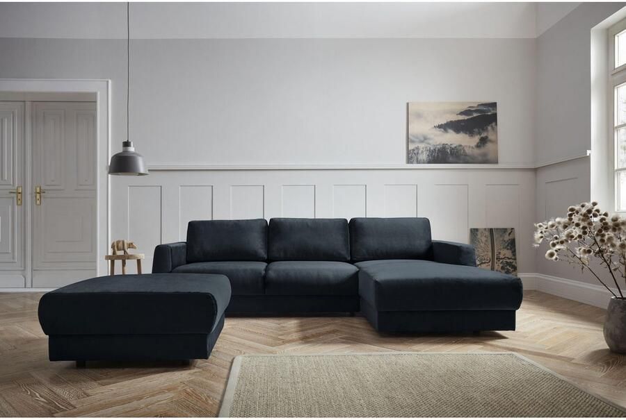 Andas Hoekbank Hobro L-vorm in 3 stofkwaliteiten in vele kleuren design by morten georgsen (2-delig) - Foto 2