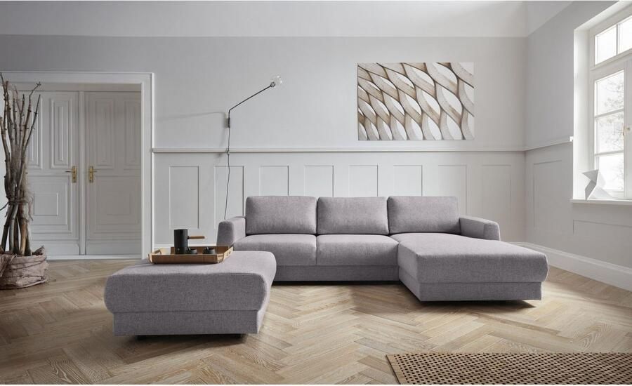 Andas Hoekbank Hobro L-vorm in 3 stofkwaliteiten in vele kleuren design by morten georgsen (2-delig) - Foto 4