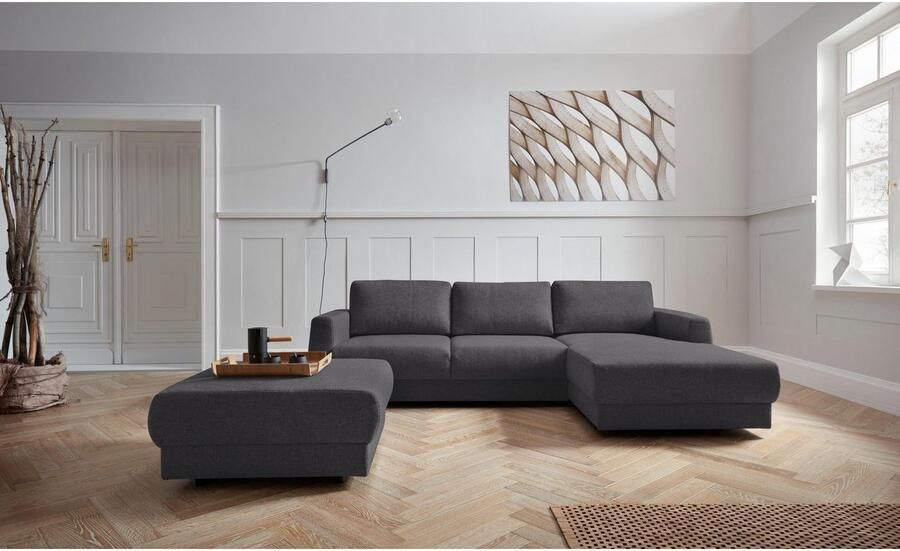 Andas Hoekbank Hobro L-vorm in 3 stofkwaliteiten in vele kleuren design by morten georgsen (2-delig) - Foto 3