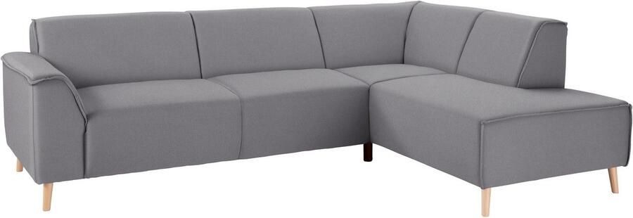 Andas Hoekbank Janek Scandic Design elegant en tijdloos L-vorm met binnenvering en opstaande naad in scandinavisch design - Foto 3
