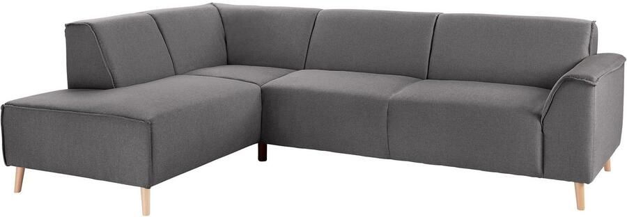 Andas Hoekbank Janek Scandic Design elegant en tijdloos L-vorm met binnenvering en opstaande naad in scandinavisch design - Foto 4
