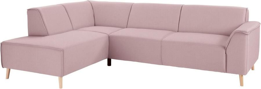 Andas Hoekbank Janek Scandic Design elegant en tijdloos L-vorm met binnenvering en opstaande naad in scandinavisch design - Foto 4