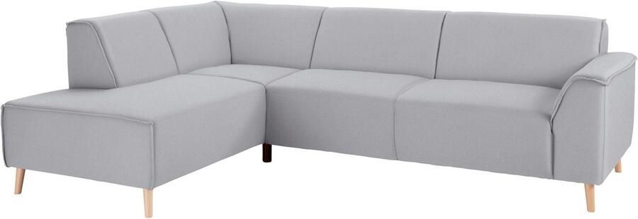 Andas Hoekbank Janek Scandic Design elegant en tijdloos L-vorm met binnenvering en opstaande naad in scandinavisch design - Foto 4
