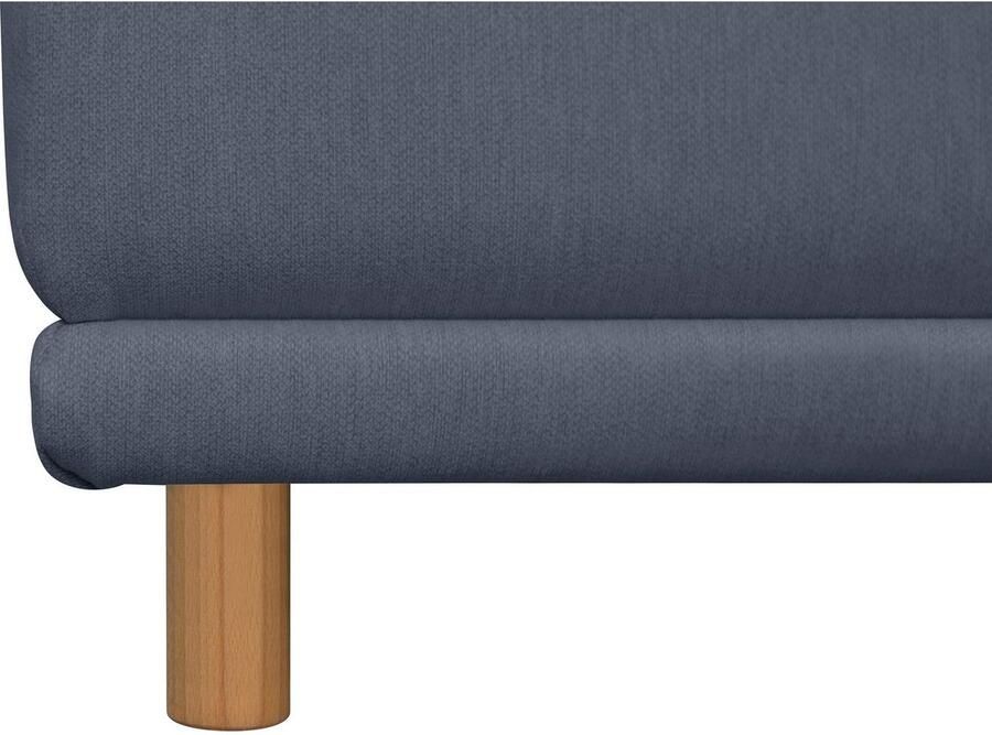 OTTO Hoekbank Maroon L-vorm in een scandinavisch design met losse kussens - Foto 2