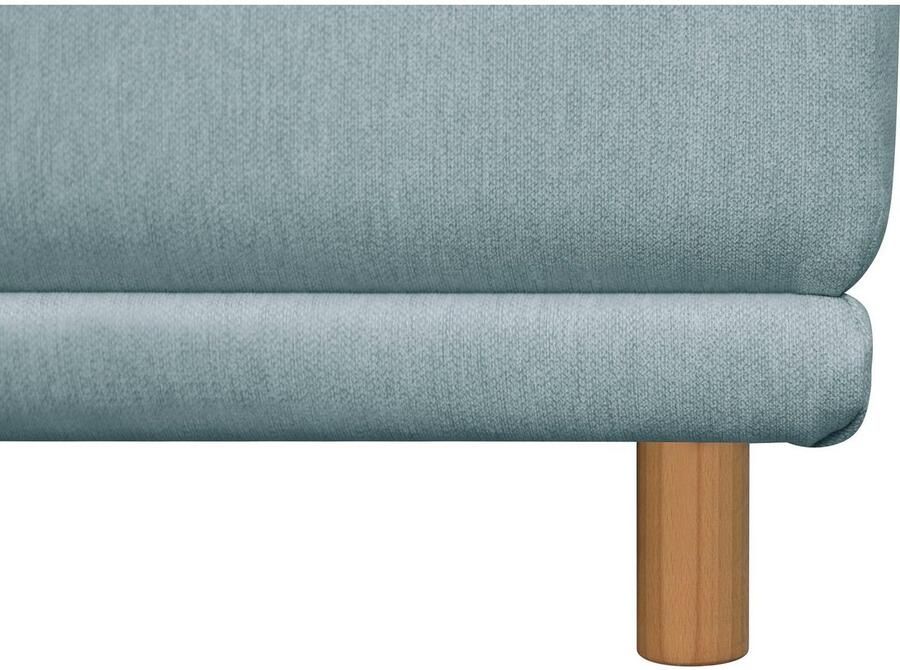 OTTO Hoekbank Maroon L-vorm in een scandinavisch design met losse kussens - Foto 2