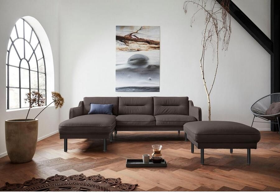 Andas Hoekbank Nordfyn L-vorm chic design in 3 stofkwaliteiten design by morten georgsen - Foto 2