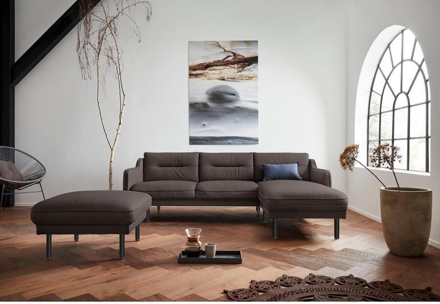 Andas Hoekbank Nordfyn L-vorm chic design in 3 stofkwaliteiten design by morten georgsen - Foto 2