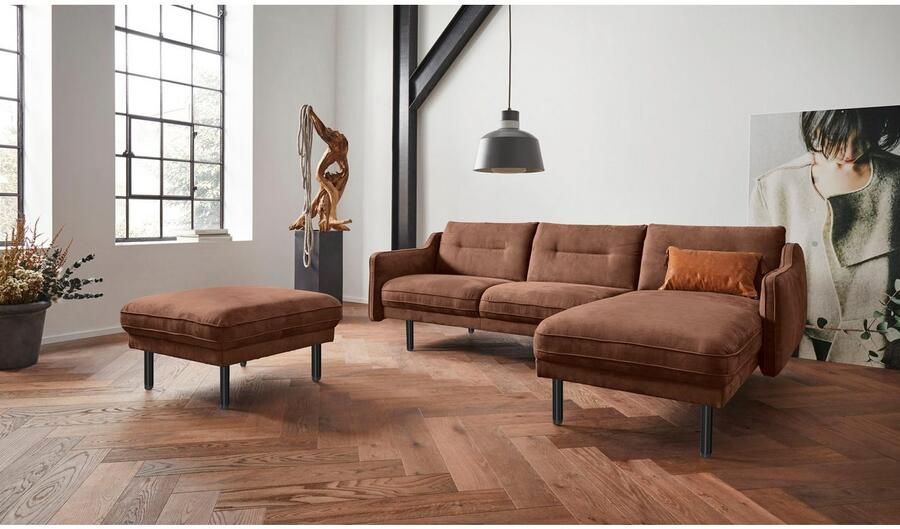 Andas Hoekbank Nordfyn L-vorm chic design in 3 stofkwaliteiten design by morten georgsen - Foto 3