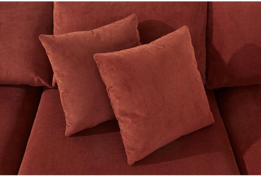 Andas Zithoek Nöre U-vorm 5 delen in vele stofkwaliteiten en kleuren zie ook 'nöre' (5-delig) - Foto 3