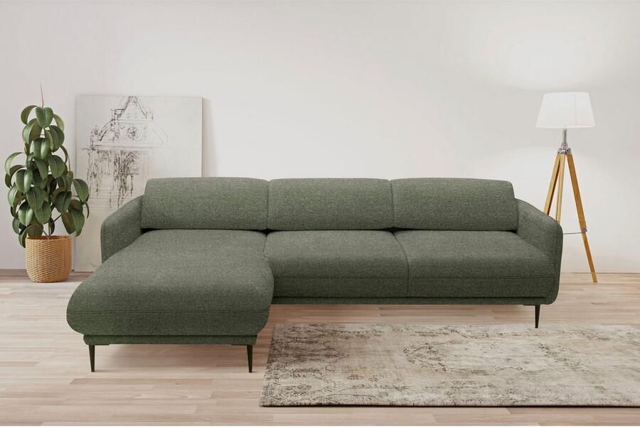 Andas Hoekbank Skovsende zitbreedte 245 cm rugleuning traploos opklapbaar voor - Foto 3