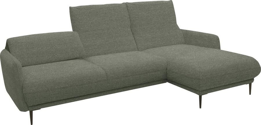 Andas Hoekbank Skovsende zitbreedte 245 cm rugleuning traploos opklapbaar voor - Foto 5