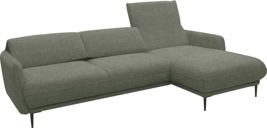 Andas Hoekbank Skovsende zitbreedte 245 cm rugleuning traploos opklapbaar voor - Foto 6