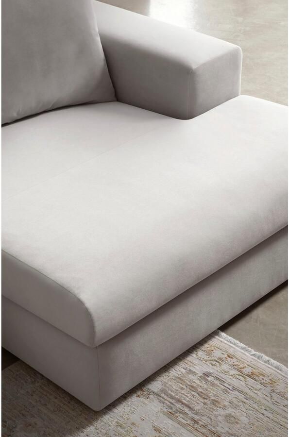 Andas Hoekbank SLEETLAND XXL van fluweel of in vintage leer-look L-model - Foto 2