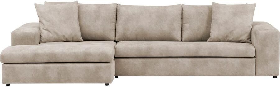 Andas Hoekbank SLEETLAND XXL van fluweel of in vintage leer-look L-model - Foto 8