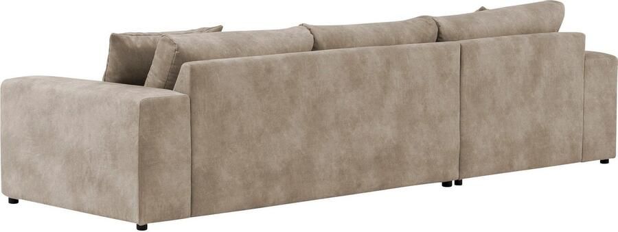 Andas Hoekbank SLEETLAND XXL van fluweel of in vintage leer-look L-model - Foto 6