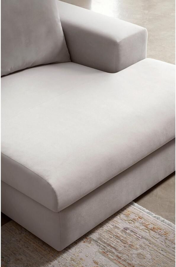 Andas Hoekbank SLEETLAND XXL van fluweel of in vintage leer-look L-model - Foto 2