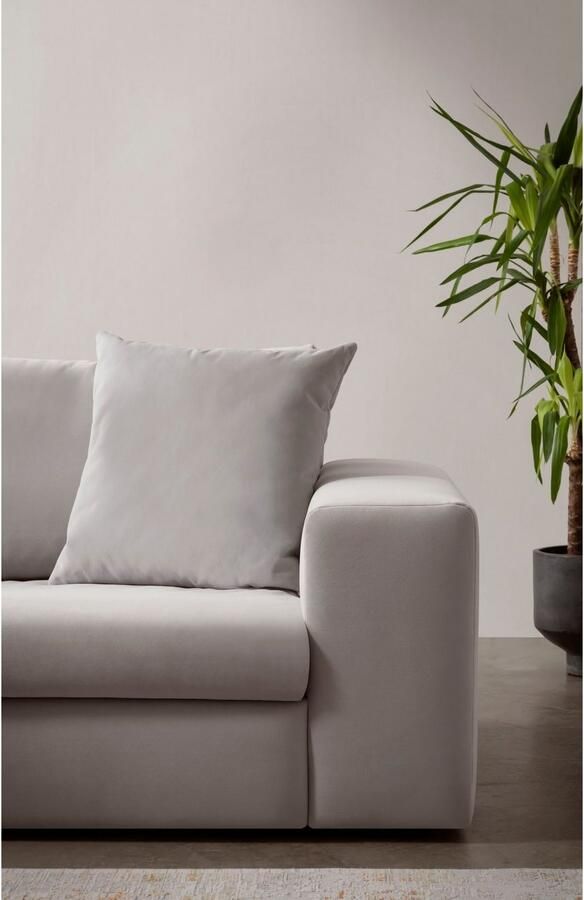 Andas Hoekbank SLEETLAND XXL van fluweel of in vintage leer-look L-model - Foto 5