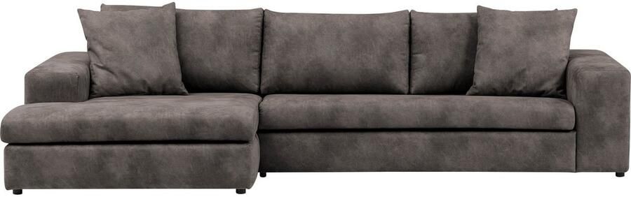 Andas Hoekbank SLEETLAND XXL van fluweel of in vintage leer-look L-model - Foto 8