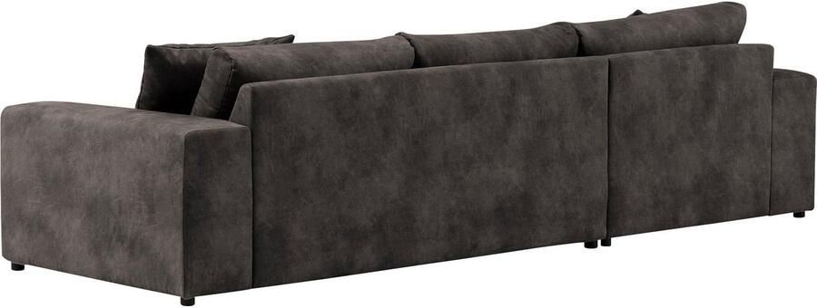 Andas Hoekbank SLEETLAND XXL van fluweel of in vintage leer-look L-model - Foto 6