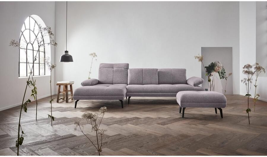 Andas Hoekbank Stenlille Multifunctionele sofa L-vorm incl. verstelbare zitdiepte hoofdbord en armleuning - Foto 8