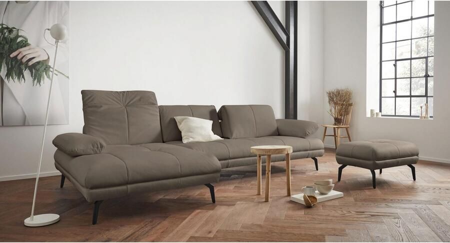 Andas Hoekbank Stenlille Multifunctionele sofa L-vorm incl. verstelbare zitdiepte hoofdbord en armleuning - Foto 9