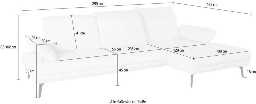 Andas Hoekbank Stenlille Multifunctionele sofa L-vorm incl. verstelbare zitdiepte hoofdbord en armleuning - Foto 14
