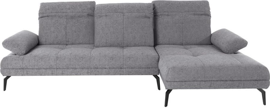 Andas Hoekbank Stenlille Multifunctionele sofa L-vorm incl. verstelbare zitdiepte hoofdbord en armleuning - Foto 10