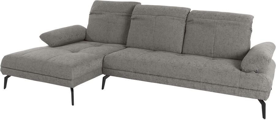 Andas Hoekbank Stenlille Multifunctionele sofa L-vorm incl. verstelbare zitdiepte hoofdbord en armleuning - Foto 10