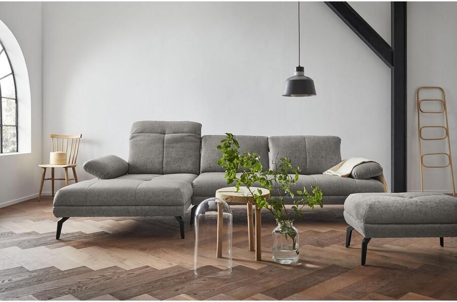 Andas Hoekbank Stenlille Multifunctionele sofa L-vorm incl. verstelbare zitdiepte hoofdbord en armleuning - Foto 6