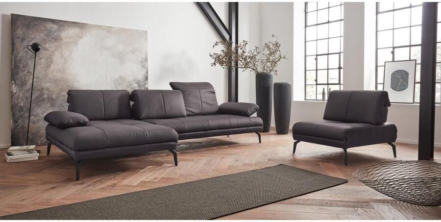 Andas Hoekbank Stenlille Multifunctionele sofa L-vorm incl. verstelbare zitdiepte hoofdbord en armleuning - Foto 11