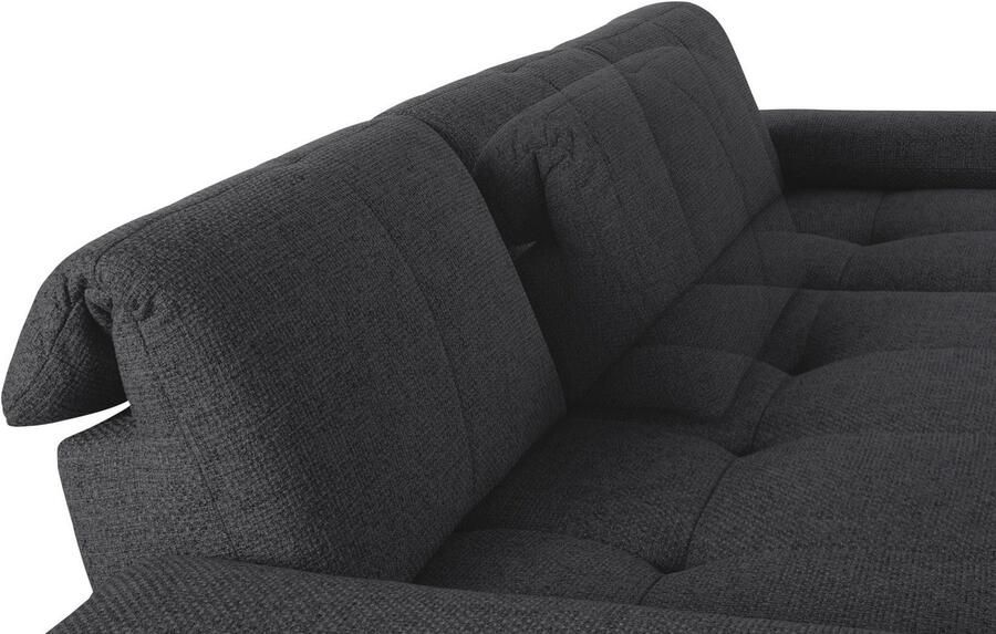 Andas Hoekbank Stenlille Multifunctionele sofa L-vorm incl. verstelbare zitdiepte hoofdbord en armleuning - Foto 5