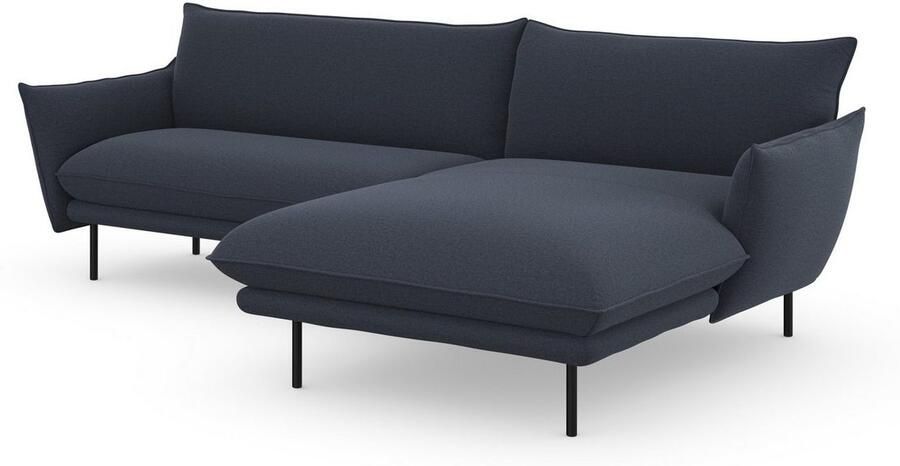 Andas Hoekbank Stine L-vorm Bijzonder design door kussen-look en opstaande naad by Morten Georgsen - Foto 5
