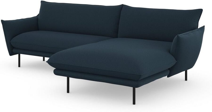Andas Hoekbank Stine L-vorm Bijzonder design door kussen-look en opstaande naad by Morten Georgsen - Foto 5