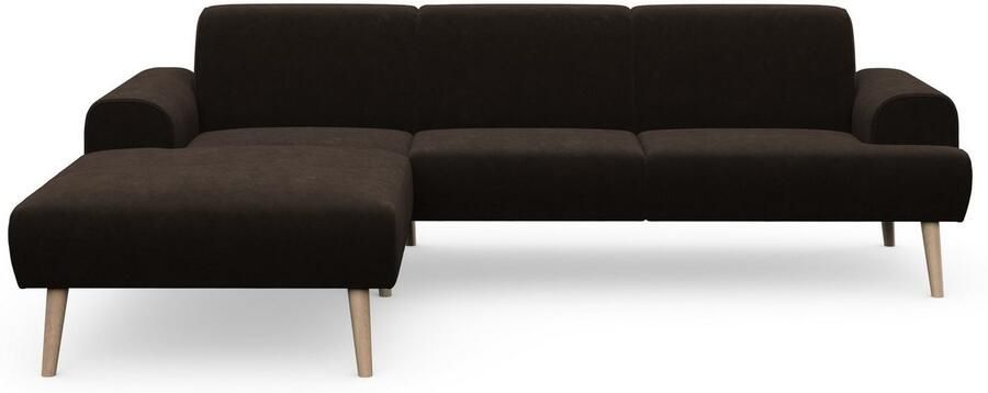 Andas Hoekbank Swift Scandic Design binnenvering voor hoog zitcomfort L-vorm
