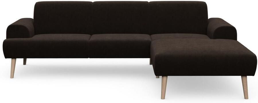 Andas Hoekbank Swift Scandic Design binnenvering voor hoog zitcomfort L-vorm
