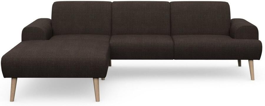 Andas Hoekbank Swift Scandic Design binnenvering voor hoog zitcomfort L-vorm