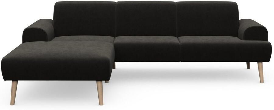 Andas Hoekbank Swift Scandic Design binnenvering voor hoog zitcomfort L-vorm