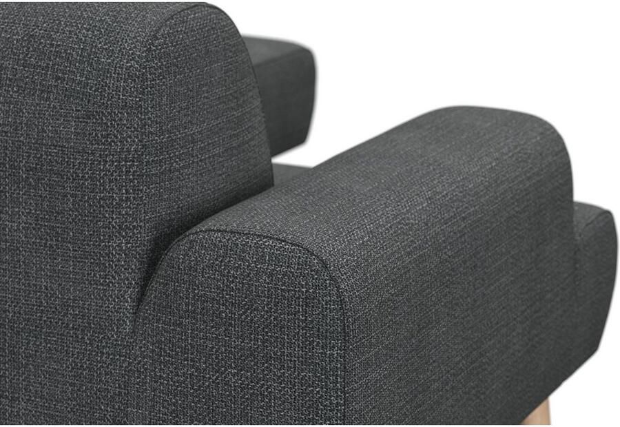 Andas Hoekbank Swift Scandic Design comfortabele binnenvering Breedte 192cm L-vorm - Foto 2