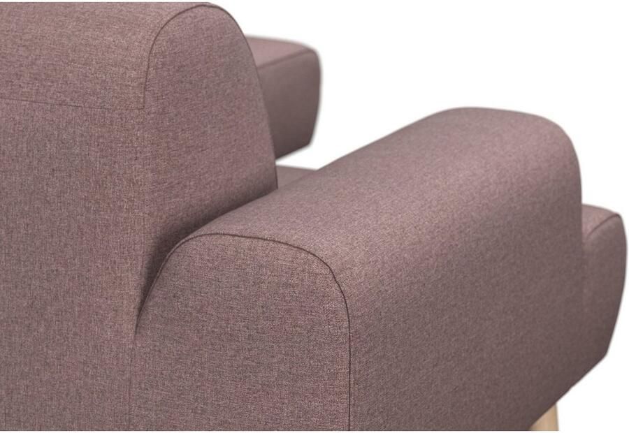 Andas Hoekbank Swift Scandic Design comfortabele binnenvering Breedte 192cm L-vorm - Foto 2