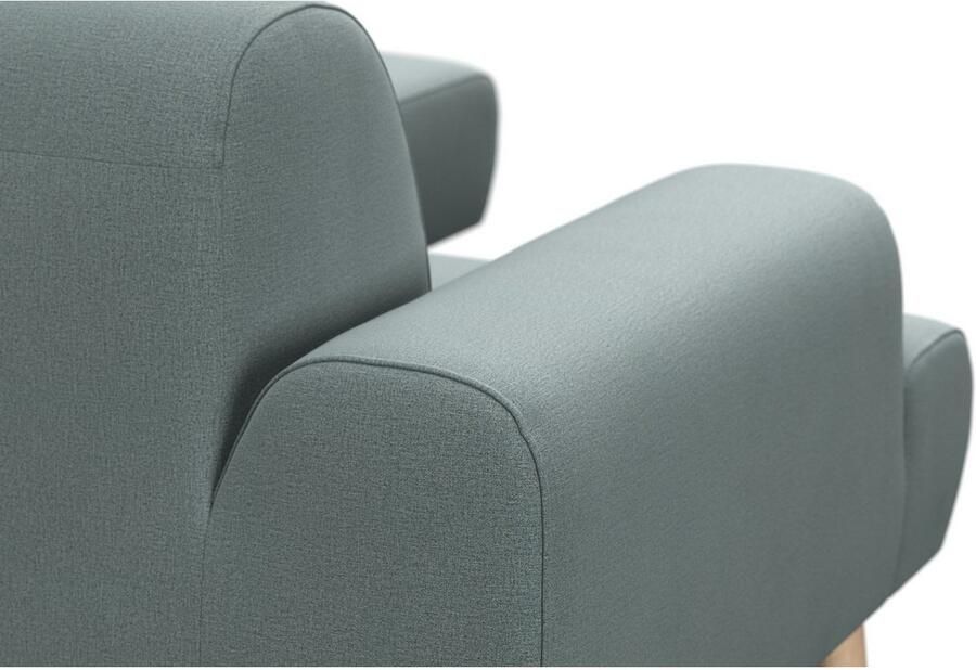 Andas Hoekbank Swift Scandic Design comfortabele binnenvering Breedte 192cm L-vorm - Foto 2