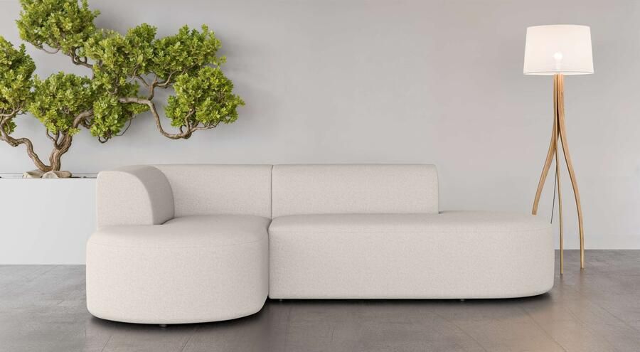 Andas Hoekbank Tvinne met ottomane links of rechts bestelbaar - Foto 5