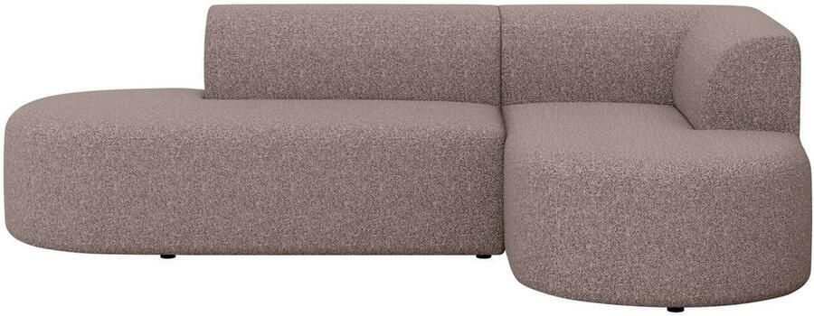 Andas Hoekbank Tvinne met ottomane links of rechts bestelbaar
