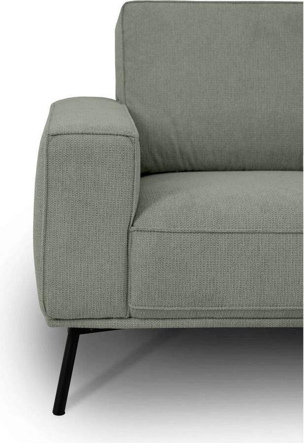 Andas Hoekbank Vosby Breedte 260 cm chenille met decoratieve kedernaad - Foto 4