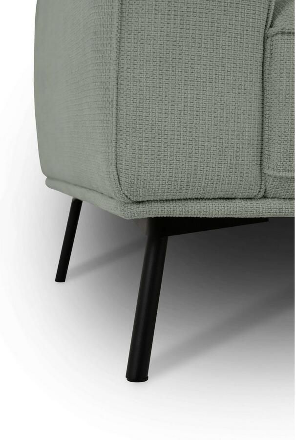 Andas Hoekbank Vosby Breedte 260 cm chenille met decoratieve kedernaad - Foto 5