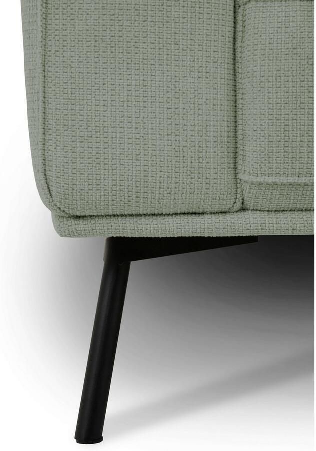 Andas Hoekbank Vosby Breedte 260 cm chenille met decoratieve kedernaad - Foto 3