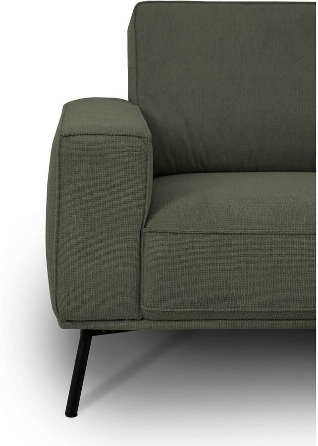 Andas Hoekbank Vosby Breedte 260 cm chenille met decoratieve kedernaad - Foto 2